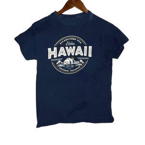 Women's Hawaii Navy Blue Aloha Island Life T-Shirt